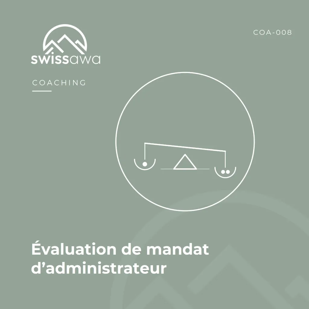 [COA-008] Évaluation de mandat d'administrateur